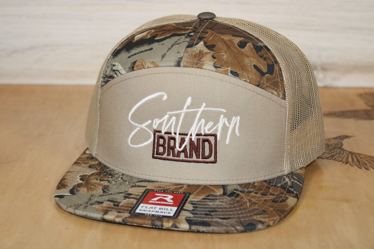 Southern Brand 7 Panel Duck Camo Embroidered Hats