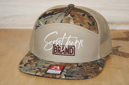 Southern Brand 7 Panel Duck Camo Embroidered Hats