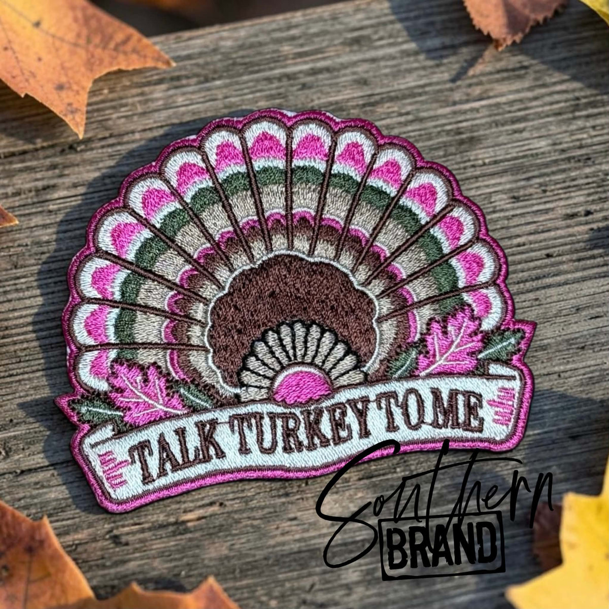Talk Turkey Hat Patch