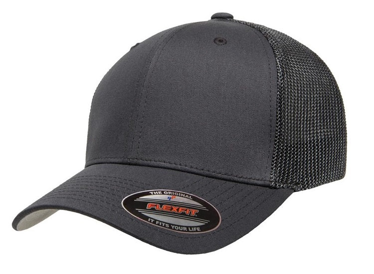 YP Flexfit 6511 Southern Brand Patch Hat Charcoal